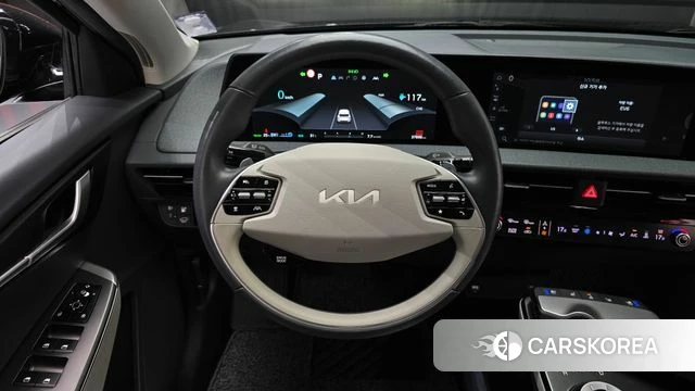 Kia EV6 2022 Черный из Кореи, фото 4