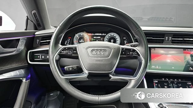 Audi A7 (4K) 2021 Серебристо-серый из Кореи, фото 4