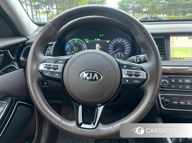 Kia All New K7 Hybrid 2018 Синий из Кореи, фото 4