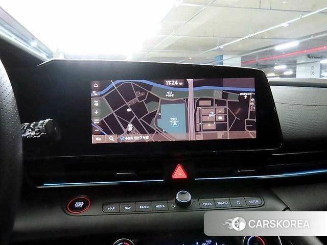 Hyundai The New Avante (CN7) 2025 Черный из Кореи, фото 4