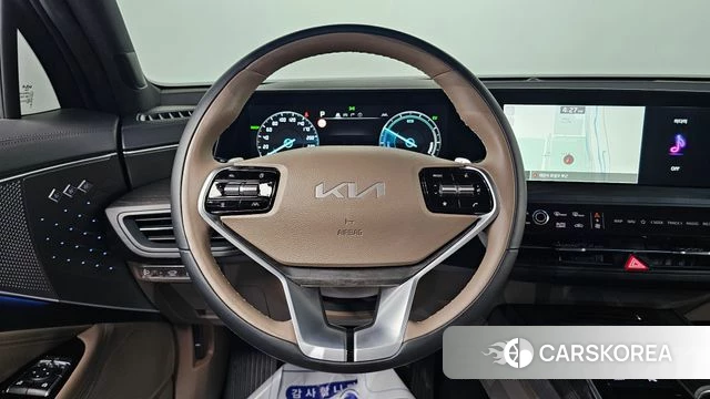 Kia K8 Hybrid 2023 Черный из Кореи, фото 4