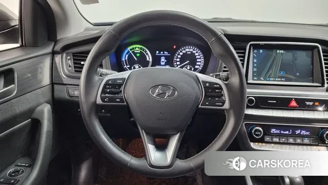Hyundai Sonata New Rise Hybrid 2018 Серый из Кореи, фото 4