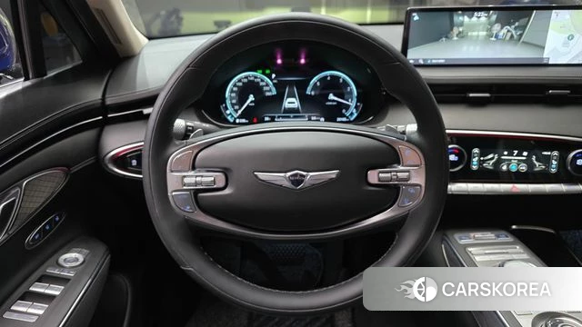 Genesis GV70 2021 Синий из Кореи, фото 4