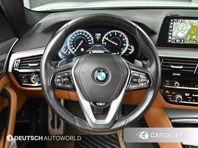BMW 5 Series (G30) 2018 Белый из Кореи, фото 4