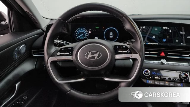 Hyundai The New Avante (CN7) 2023 Черный из Кореи, фото 4