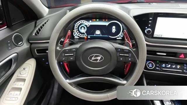 Hyundai Sonata (DN8) 2019 Красный из Кореи, фото 4