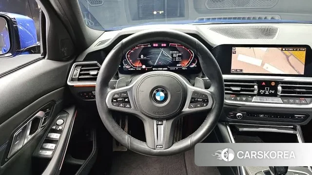 BMW 3 Series (G20) 2021 Синий из Кореи, фото 4