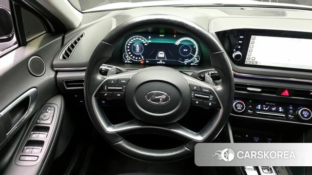 Hyundai Sonata Hybrid (DN8) 2021 Белый из Кореи, фото 4