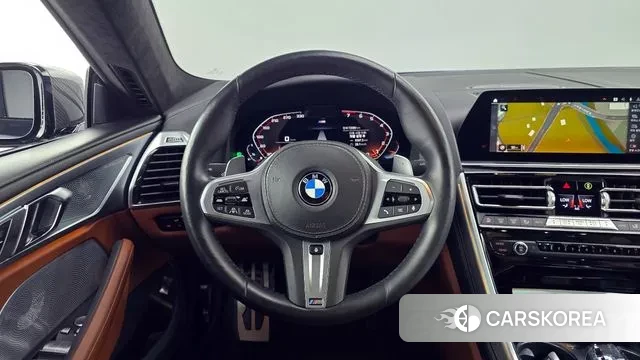 BMW 8 Series (G15) 2020 Черный из Кореи, фото 4