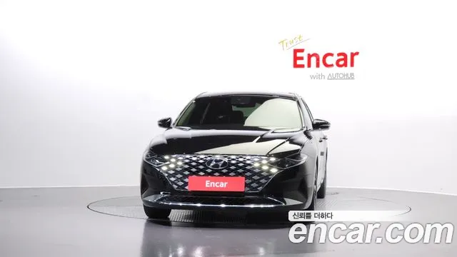 Hyundai The New Grandeur IG Hybrid 2020 Черный из Кореи, фото 4