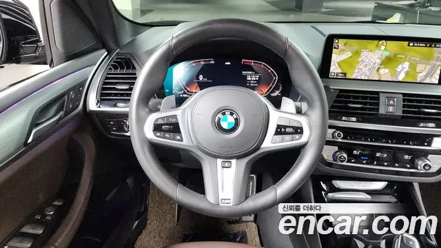 BMW X3 (G01) 2021 Черный из Кореи, фото 4