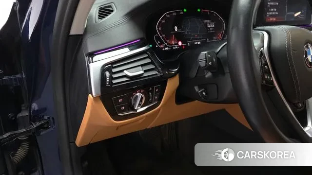 BMW 5 Series (G30) 2020 Синий из Кореи, фото 4