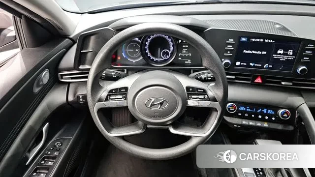 Hyundai Avante Hybrid (CN7) 2022 Серый из Кореи, фото 4