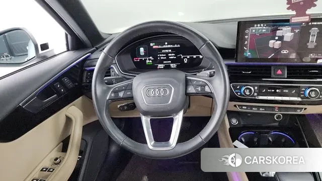 Audi A4 (B9) 2021 Белый из Кореи, фото 4