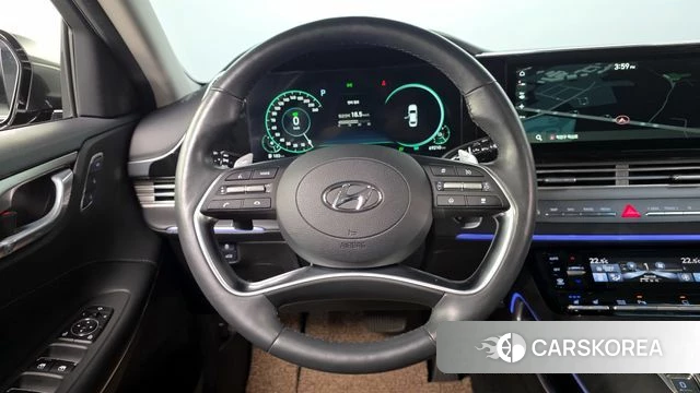 Hyundai The New Grandeur IG Hybrid 2020 Серый из Кореи, фото 4