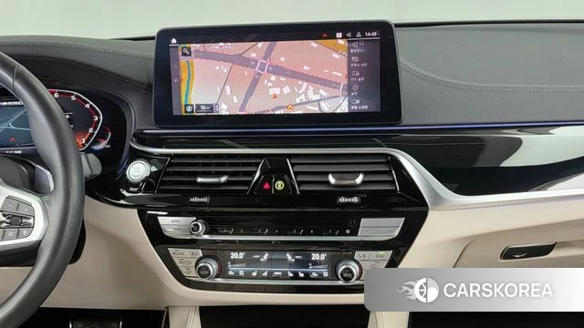 BMW 5 Series (G30) 2021 Черный из Кореи, фото 4