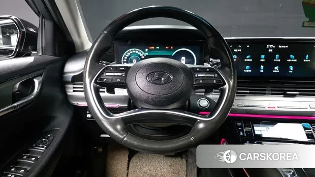 Hyundai The New Grandeur IG Hybrid 2021 Черный из Кореи, фото 4
