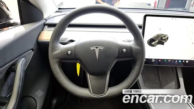 Tesla Model Y 2021 Черный из Кореи, фото 4