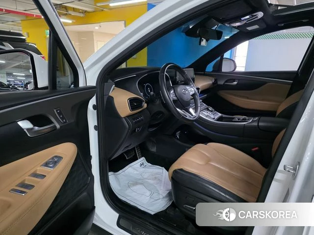 Hyundai The New Santa Fe 2023 Белый из Кореи, фото 4