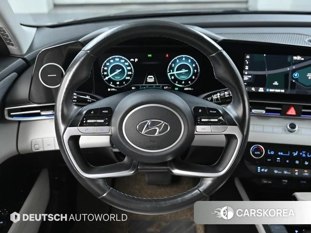 Hyundai Avante (CN7) 2020 Черный из Кореи, фото 4