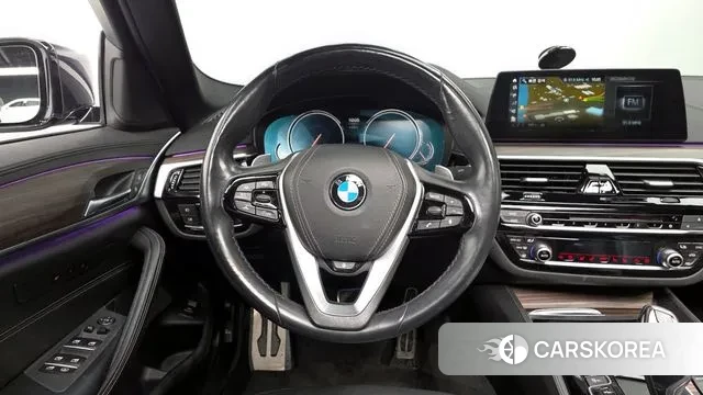 BMW 5 Series (G30) 2018 Черный из Кореи, фото 4