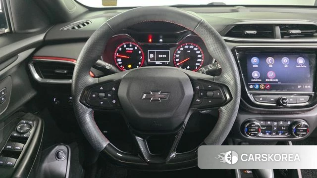 Chevrolet (GM Daewoo) Trailblazer 2021 Небесно-голубой из Кореи, фото 4