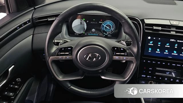 Hyundai Tucson Hybrid (NX4) 2022 Белый из Кореи, фото 4