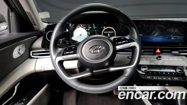 Hyundai Avante Hybrid (CN7) 2023 Серый из Кореи, фото 4