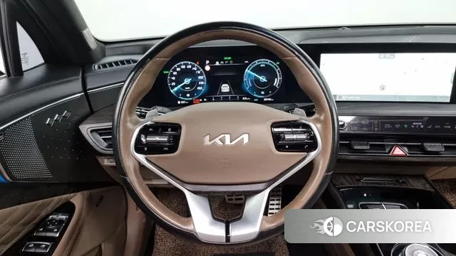 Kia K8 Hybrid 2021 Синий из Кореи, фото 4
