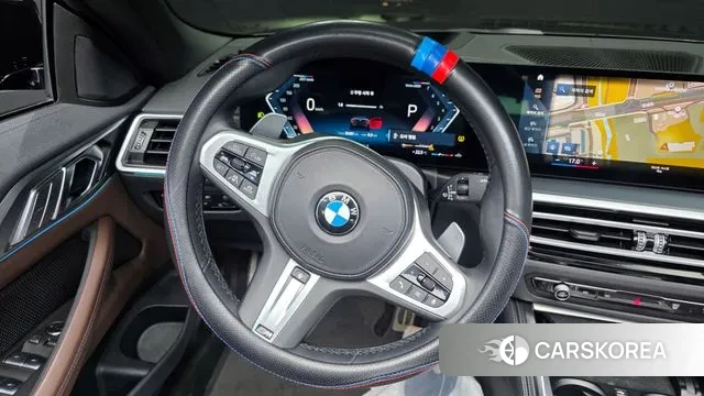 BMW 4 Series (G22) 2023 Черный из Кореи, фото 4