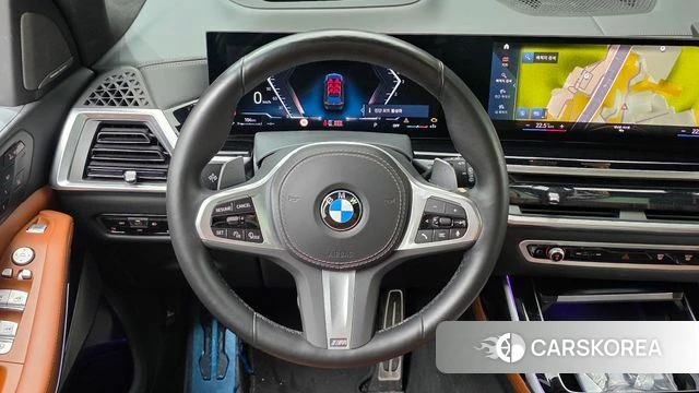 BMW X7 (G07) 2023 Черный из Кореи, фото 4