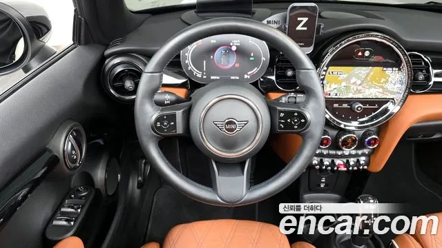 Mini Cooper S Convertible 2022 Жемчужный цвет из Кореи, фото 4