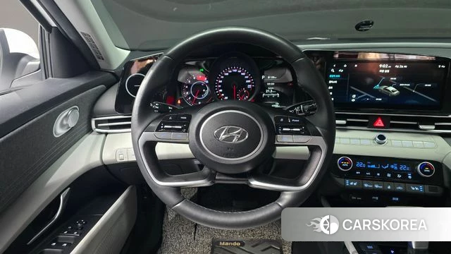 Hyundai Avante (CN7) 2022 Белый из Кореи, фото 4