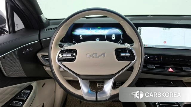 Kia K8 Hybrid 2022 Серый из Кореи, фото 4