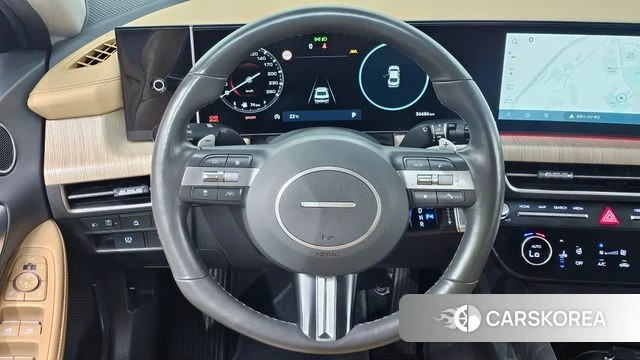 Hyundai Sonata D Edge (DN8) 2023 Черный из Кореи, фото 4