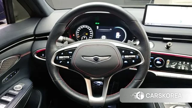 Genesis GV70 2022 Синий из Кореи, фото 4