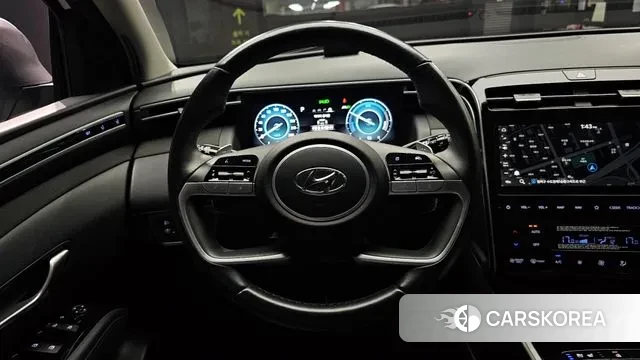 Hyundai Tucson Hybrid (NX4) 2021 Белый из Кореи, фото 4