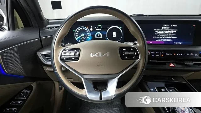 Kia K8 Hybrid 2021 Черный из Кореи, фото 4