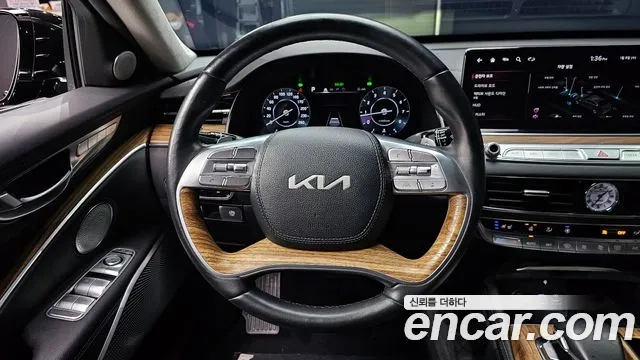 Kia The New K9 2nd generation 2021 Черный из Кореи, фото 4