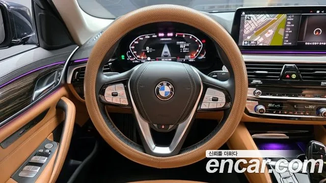 BMW 5 Series (G30) 2021 Черный из Кореи, фото 4