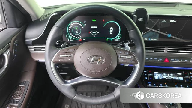 Hyundai The New Grandeur IG Hybrid 2020 Белый из Кореи, фото 4