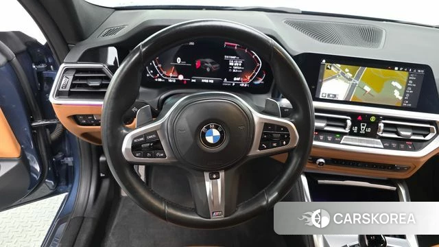 BMW 4 Series (G22) 2022 Синий из Кореи, фото 4