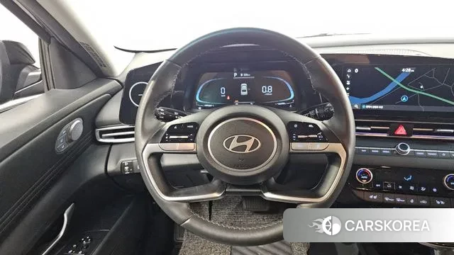 Hyundai The New Avante (CN7) 2024 Черный из Кореи, фото 4