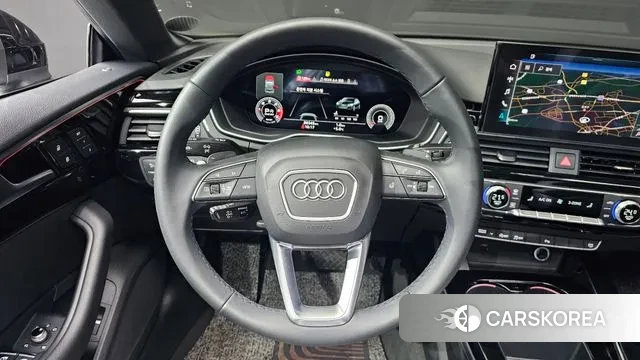 Audi A5 (F5) 2021 Черный из Кореи, фото 4