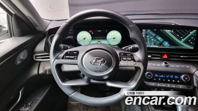 Hyundai Avante (CN7) 2021 Белый из Кореи, фото 4