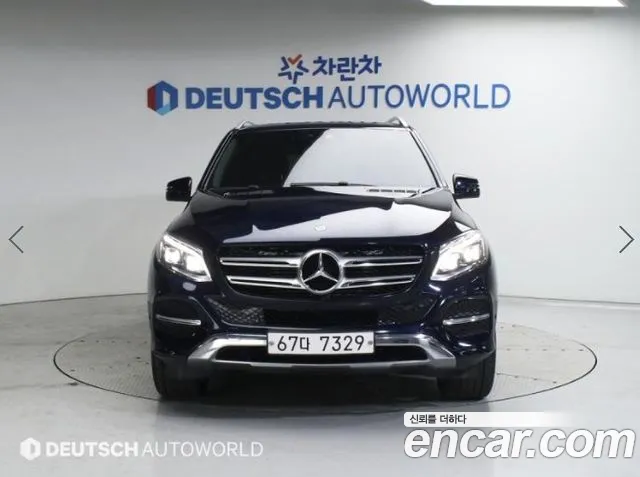 Mercedes-Benz GLE - Class W166 2018 Синий из Кореи, фото 4