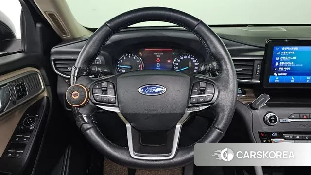 Ford Explorer 6th Generation 2020 Черный из Кореи, фото 4