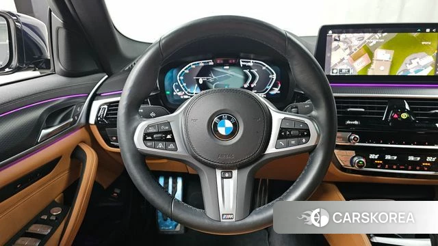 BMW 5 Series (G30) 2023 Черный из Кореи, фото 4