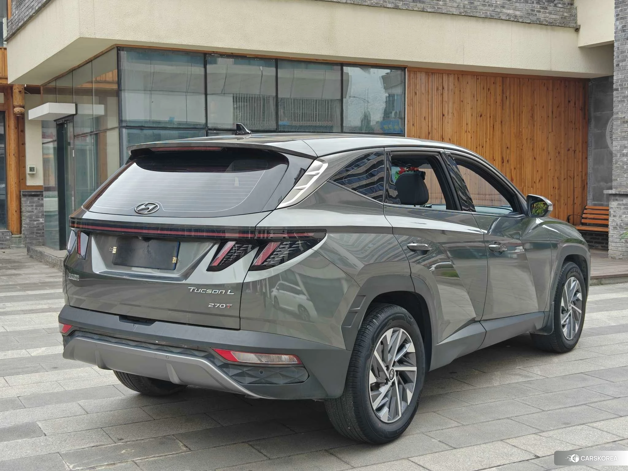 Hyundai Tucson 2021 Темно-серый из Китая, фото 4