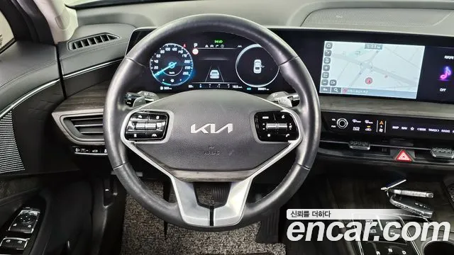Kia K8 Hybrid 2021 Черный из Кореи, фото 4